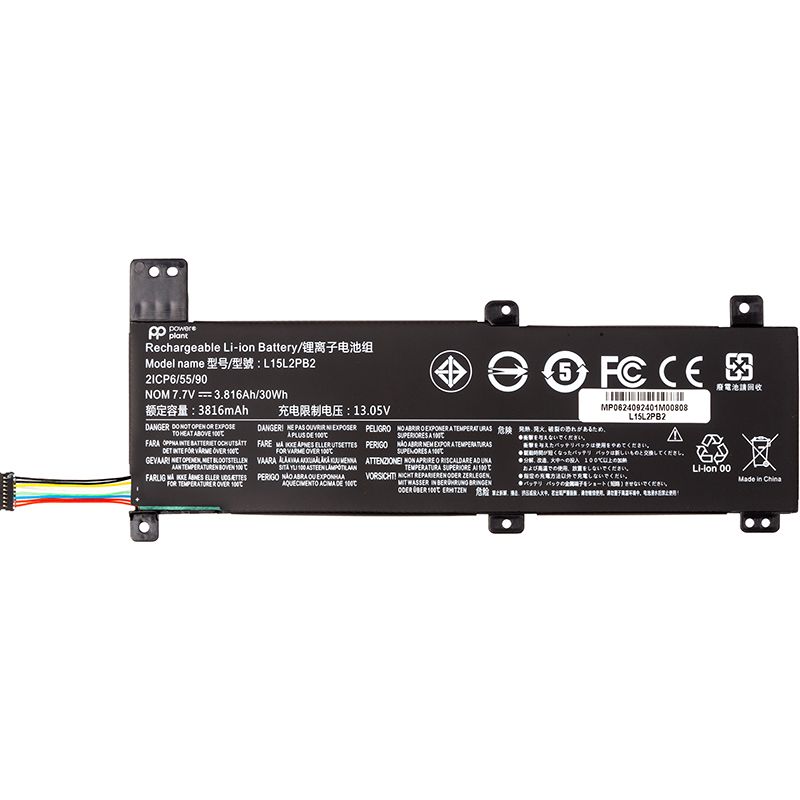 Аккумулятор PowerPlant для ноутбуков LENOVO IdeaPad 310-14ISK (L15L2PB2) 7.7V 3816mAh (NB482603)