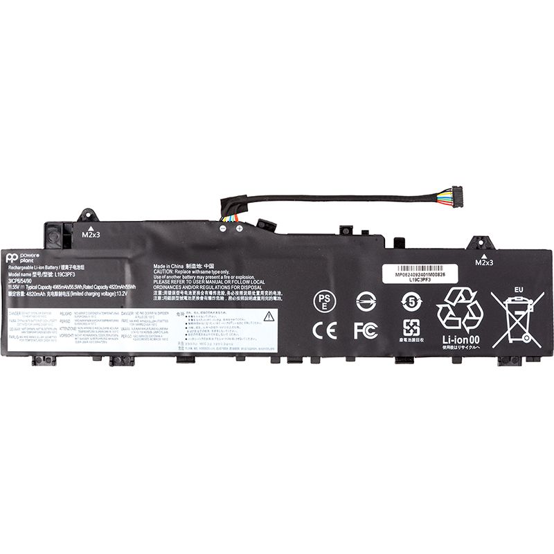 Аккумулятор PowerPlant для ноутбуков LENOVO IdeaPad 5-14IIL05 (L19C3PF3) 11.55V 4965mAh (NB482627)