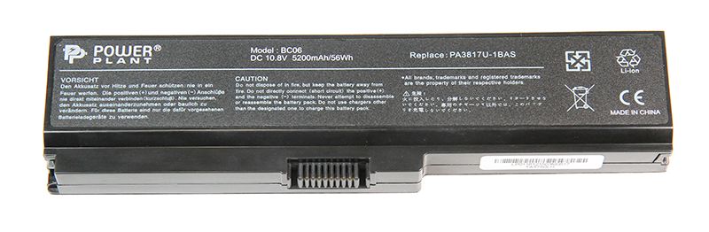 Аккумулятор PowerPlant для ноутбуков TOSHIBA Satellite L750 (PA3817U-1BAS) 10.8V 5200mAh (NB510092)