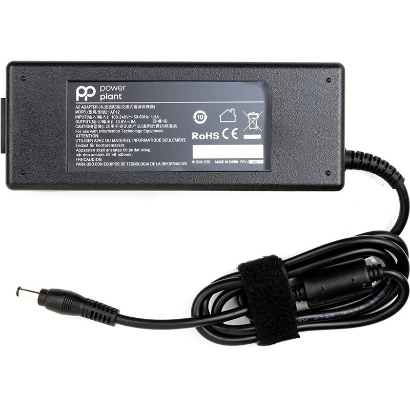 Блок живлення для ноутбуків PowerPlant PANASONIC 220V, 15.6V 125W 8A (5.5*2.5) (PC125S5525)