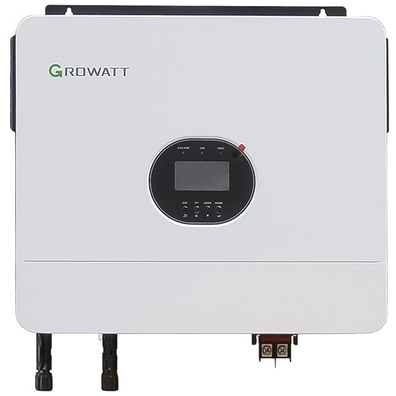 Автономний сонячний інвертор Growatt 6000W 48V 100A (SPF 6000ES Plus) (SPF6000ESP)