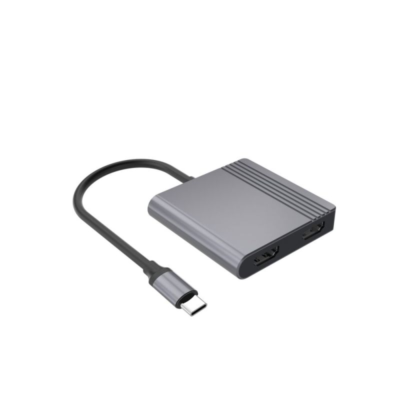 Док-станция Cablexpert USB-C 3-в-1 (A-CM-COMBO3-04)