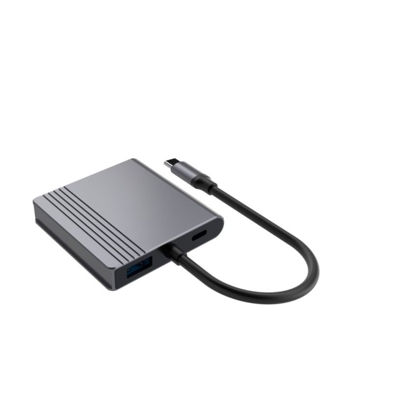 Док-станция Cablexpert USB-C 3-в-1 (A-CM-COMBO3-04)