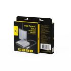 Док-станция Cablexpert USB-C 3-в-1 (A-CM-COMBO3-04)