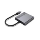 Док-станция Cablexpert USB-C 3-в-1 (A-CM-HDMIFDPF-01)
