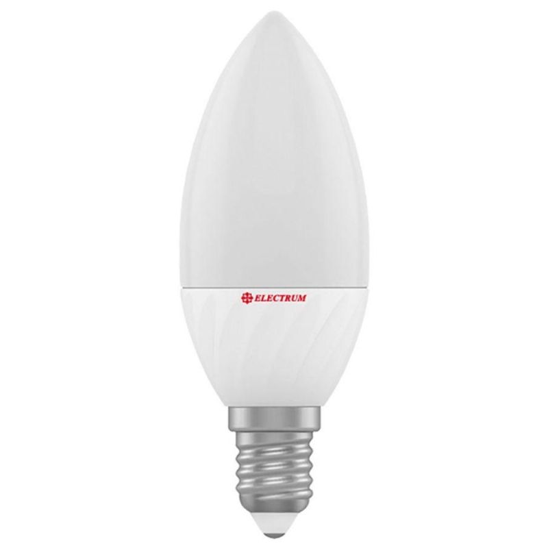 Лампа світлодіодна свічка Electrum 6W E14 3000K (A-LC-1007)