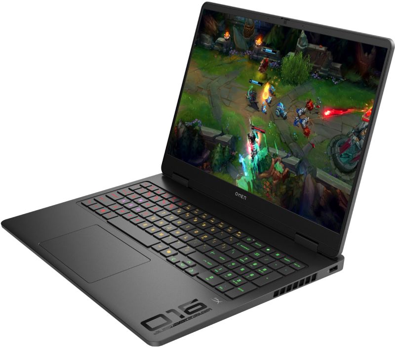 HP OMEN Gaming 16-am0049ua 16" 2K IPS,300n/Core 7-240H(5.2)/24Gb/SSD1Tb/RTX 5060,8GB/DOS/Чорний (C9SA2EA)