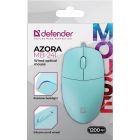 Мишка Defender Azora MB-241, 3кн.,1200dpi, голуба (52243)