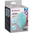 Мишка Defender Azora MB-241, 3кн.,1200dpi, голуба (52243)