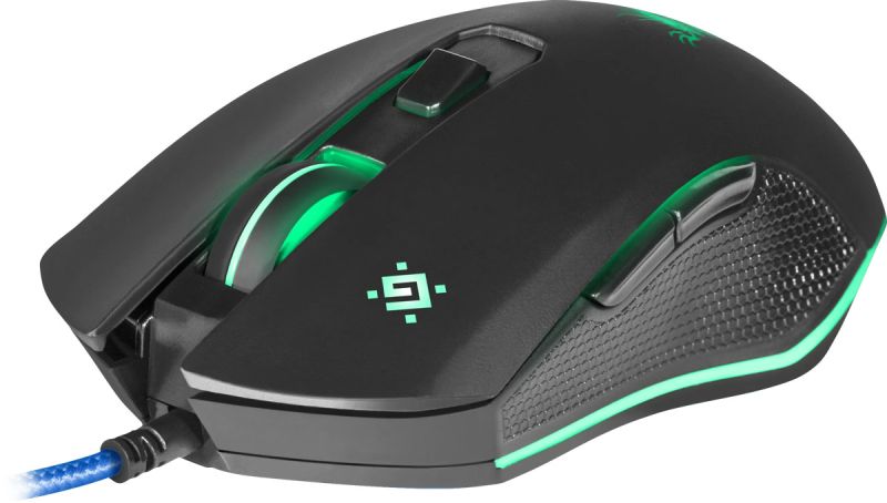 Мишка Defender Sky Dragon GM-090L, 6кн., 3200dpi, (+килимок) підсвітка (52090)