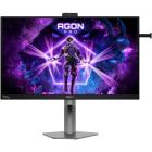TFT 27" AOC AGON PRO AG276QSG2, QHD, Fast IPS, 360Гц, 0,3мс, 3xHDMI, DP, USB-hub, HAS, Pivot, чор.-с (AG276QSG2)