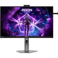 TFT 27" AOC AGON PRO AG276QSG2, QHD, Fast IPS, 360Гц, 0,3мс, 3xHDMI, DP, USB-hub, HAS, Pivot, чор.-с (AG276QSG2)
