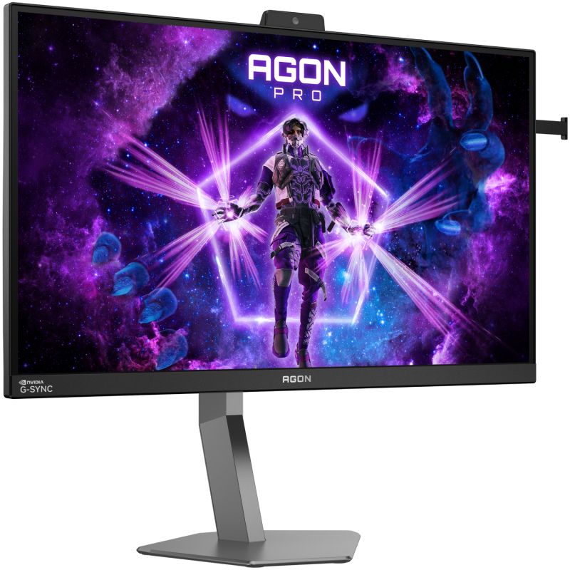 TFT 27" AOC AGON PRO AG276QSG2, QHD, Fast IPS, 360Гц, 0,3мс, 3xHDMI, DP, USB-hub, HAS, Pivot, чор.-с (AG276QSG2)