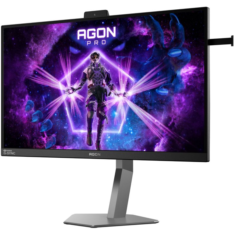 TFT 27" AOC AGON PRO AG276QSG2, QHD, Fast IPS, 360Гц, 0,3мс, 3xHDMI, DP, USB-hub, HAS, Pivot, чор.-с (AG276QSG2)