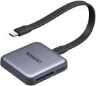 Card Reader USB 3.2 Magnetic, USB-C SD/MicroSD UHS-II 312 МБ/с PD 100W CM898 Ugreen (65095)
