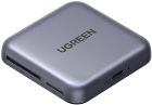 Card Reader USB 3.2 Magnetic, USB-C SD/MicroSD UHS-II 312 МБ/с PD 100W CM898 Ugreen (65095)