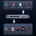 Card Reader USB 3.2 Magnetic, USB-C SD/MicroSD UHS-II 312 МБ/с PD 100W CM898 Ugreen (65095)