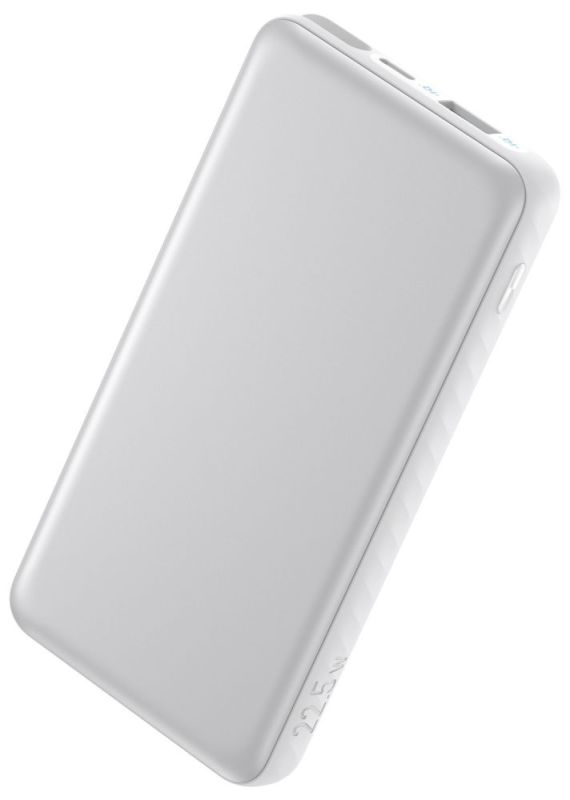 Універсальна мобільна батарея Anker Zolo 10000mAh 22.5W White (A110DH21)