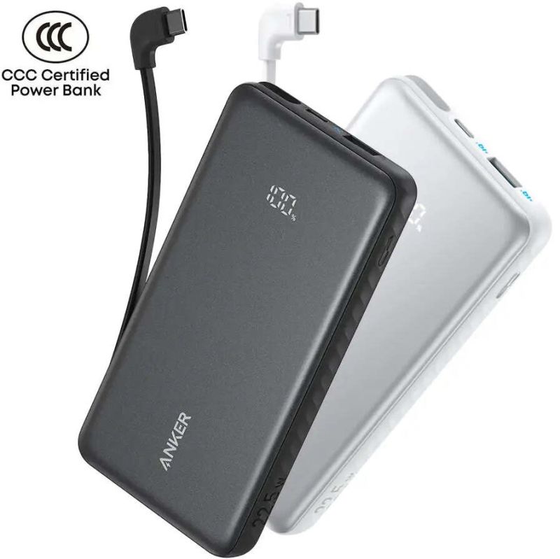 Універсальна мобільна батарея Anker Zolo 10000mAh 22.5W White (A110DH21)