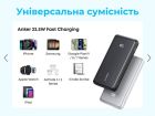 Універсальна мобільна батарея Anker Zolo 20000mAh 22.5W Black (A110EH11)