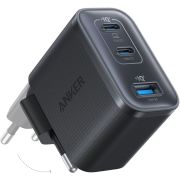Сетевое зарядное устройство Anker Charger 70W, 2xUSB-C, 1xUSB-A, Black (A121AL11)