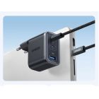 Сетевое зарядное устройство Anker Charger 70W, 2xUSB-C, 1xUSB-A, Black (A121AL11)