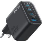 Мережевий зарядний пристрій Anker Charger 70W, 3xUSB-C, 1xUSB-A, Black (A121CG11)