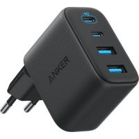 Сетевое зарядное устройство Anker Zolo Charger 50W, 2xUSB-C, 2xUSB-A, Black (A121EG11)