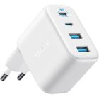 Сетевое зарядное устройство Anker Zolo Charger 50W, 2xUSB-C, 2xUSB-A, White (A121EG21)