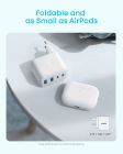 Сетевое зарядное устройство Anker Zolo Charger 50W, 2xUSB-C, 2xUSB-A, White (A121EG21)
