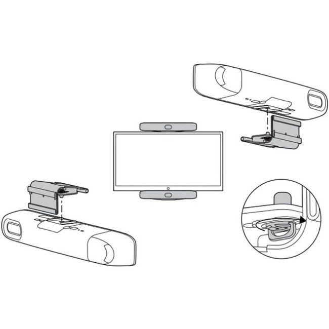 Кріплення Poly P15/R30 Wall Mount for Video Bar (783S4AA)