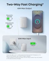 Универсальная мобильная батарея Anker Nano 10000mAh 45W White (A1638H21)
