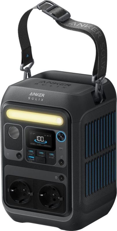 Зарядна станція Anker Solix C300X 288Wh 300W (A1723311)