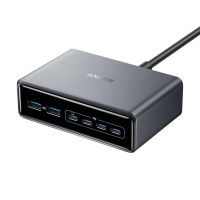 Сетевое зарядное устройство Anker PowerPort GaNPrime 200W 4xUSB Type-C, 2xUSB Type-A Black (A2683341)