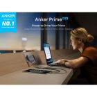 Сетевое зарядное устройство Anker GaN Prime Charger 160W, 3xUSB-C, Display Silver (A2687341)