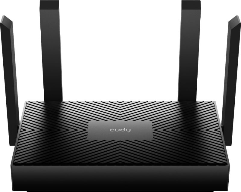 Маршрутизатор Cudy WR1500, AX1500 Gigabit Wi-Fi 6, 2.4GHz, 4x10/100/1000Mbps, WPA3, 4x5dBi fixed ant (WR1500)