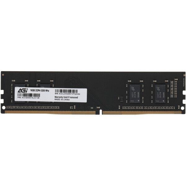 DDR4 16Gb 3200MHz AGI UD138, Retail (AGI320016UD138-ST)