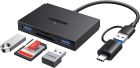 Card Reader USB 3.0 4-in-1,OTG USB-C/USB-A, SD/TF,  4-in-1 CM812 Ugreen (45167)