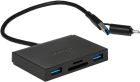 Card Reader USB 3.0 4-in-1,OTG USB-C/USB-A, SD/TF,  4-in-1 CM812 Ugreen (45167)