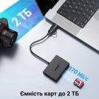 Card Reader USB 3.0 4-in-1,OTG USB-C/USB-A, SD/TF,  4-in-1 CM812 Ugreen (45167)