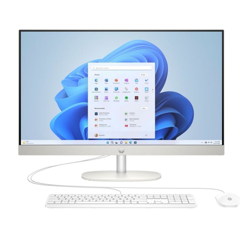 Моноблок HP All-in-One 27-cr1004ua White (A45E3EA)