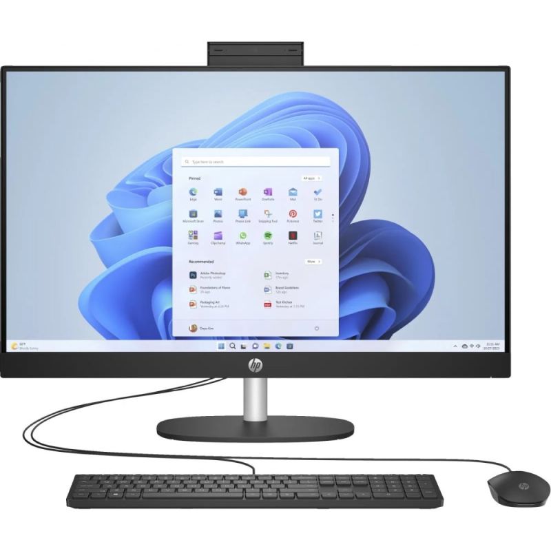 Моноблок HP All-in-One 27-cr1005ua Jet Black (D3MU2EA)