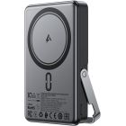 УМБ Acefast Magnetic Wireless 10000mAh 22.5W PD,QC 3.0 USB-C In/Out, QI 15W, with holder M17 Black (6974316284000)