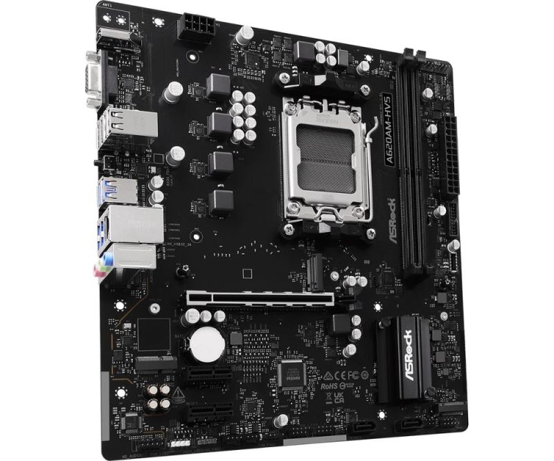Материнская плата ASRock Socket AM5 (A620AM-HVS)