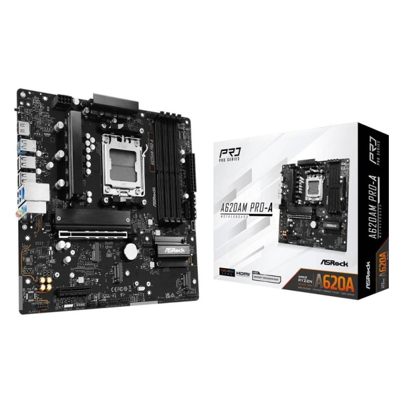 Материнська плата ASRock A620AM Pro-A Socket AM5 (A620AM PRO-A)