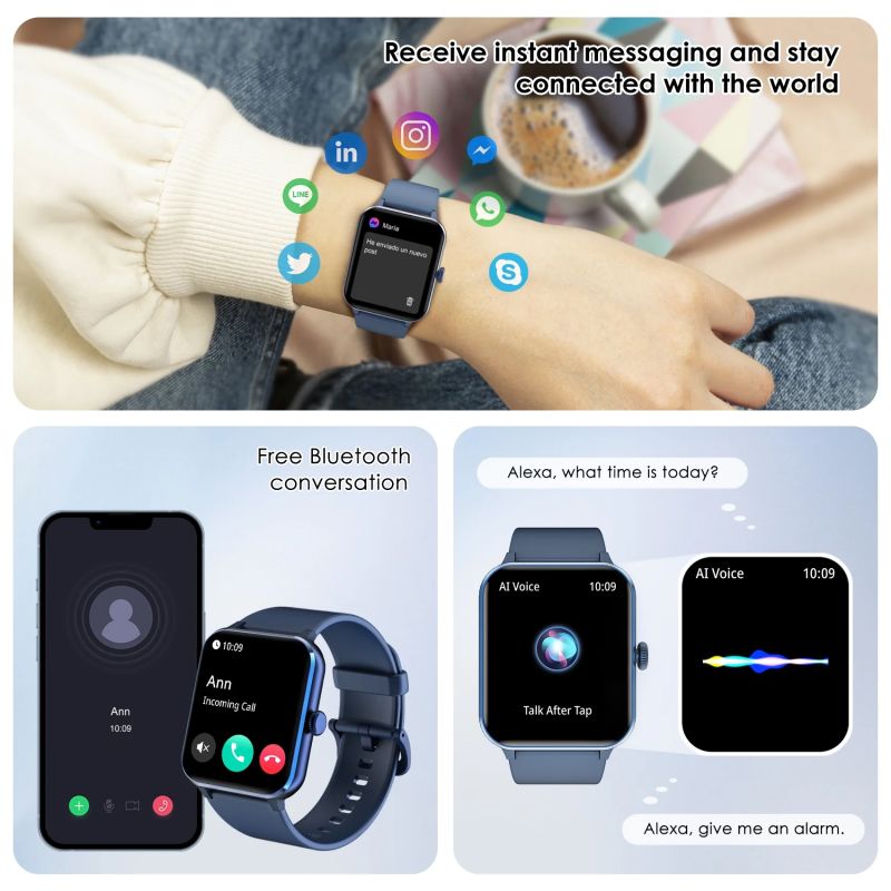Годинник Blackview R50 Blue (6931548317548)