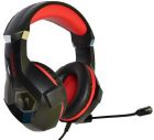 Гарнітура Microlab G7, 3,5мм+USB, Black-Red (G7_b+r)