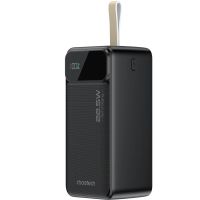 УМБ Choetech 50000mAh, 22,5W PD QC3.0, USB-C In/out, 2xUSB-A Li-pol чорна (B732-ACBK)