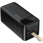 УМБ Choetech 50000mAh, 22,5W PD QC3.0, USB-C In/out, 2xUSB-A Li-pol чорна (B732-ACBK)