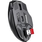 Мишка Defender Knight GM-885, бездротова, ігрова, 8кн., 3200 dpi., 400 mAh, чорна (52885)